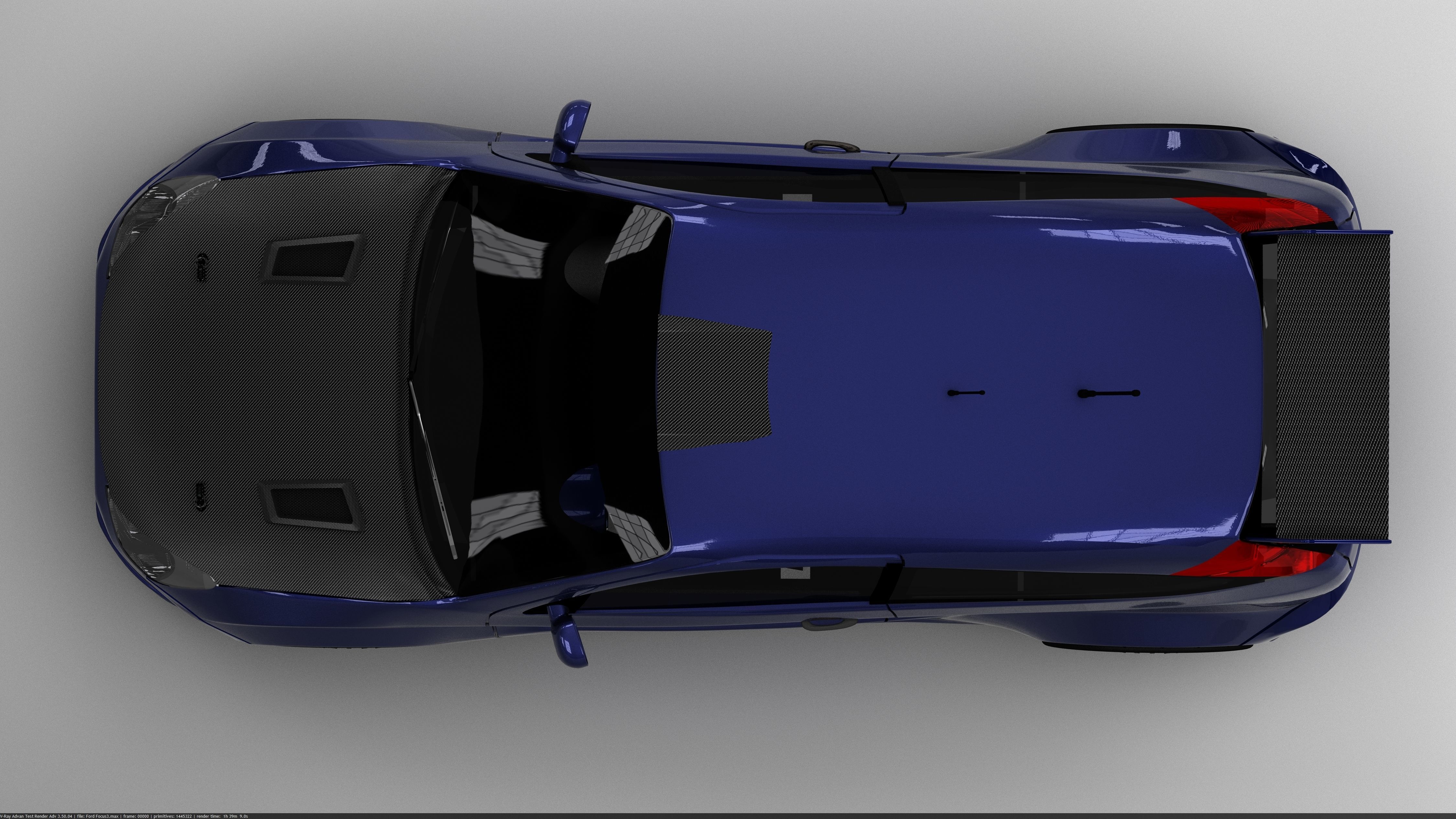 Racing Car 3D model_8