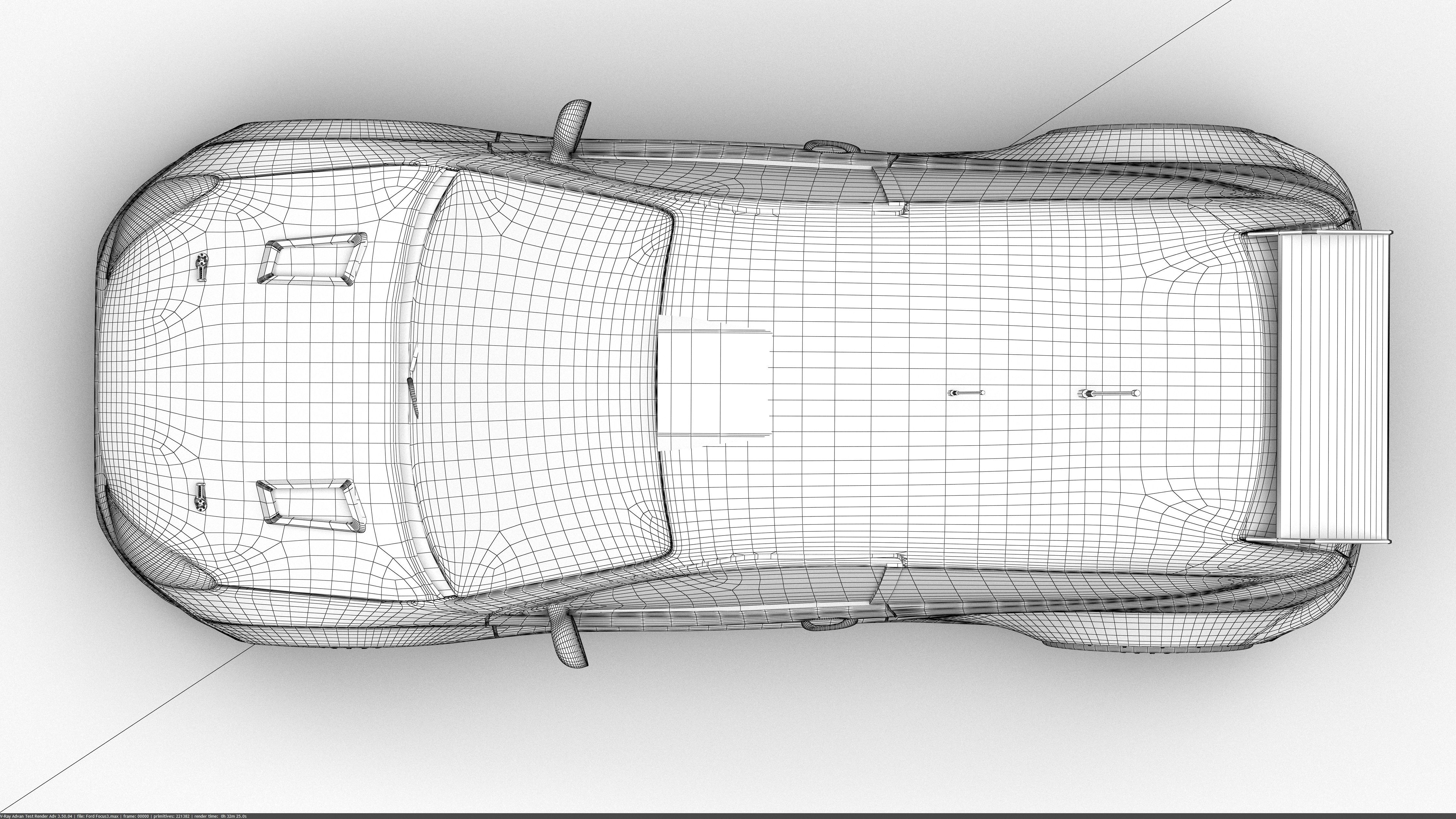 Racing Car 3D model_9