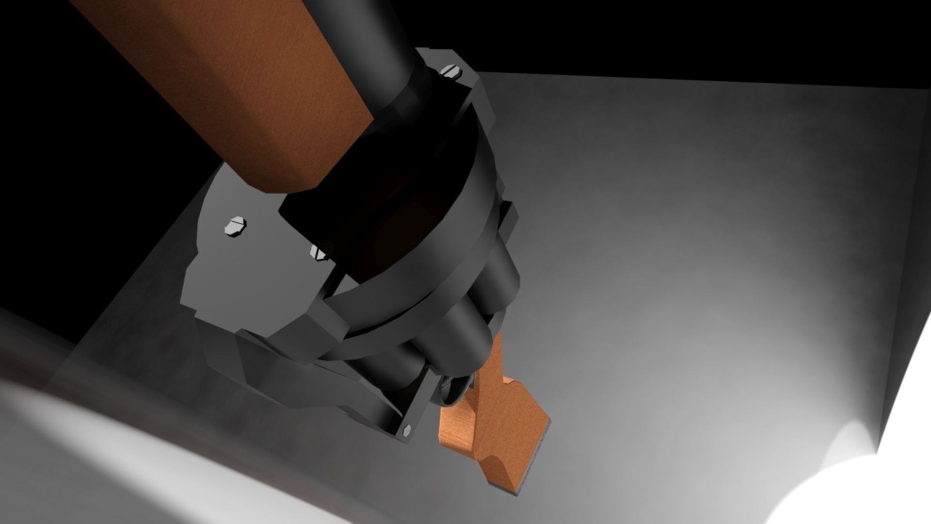 Grenade Launcher TF2 Low-poly 3D model_3