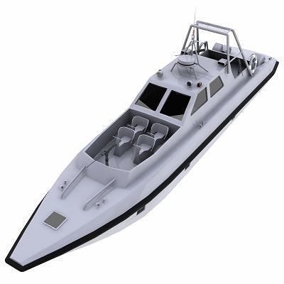 Fast Assault Craft - 01 - 3D model