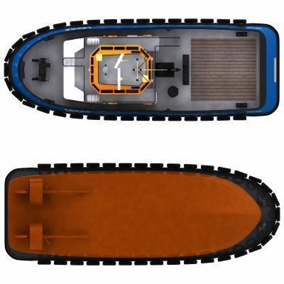 Harbour Tug - 01 - 3D model_4