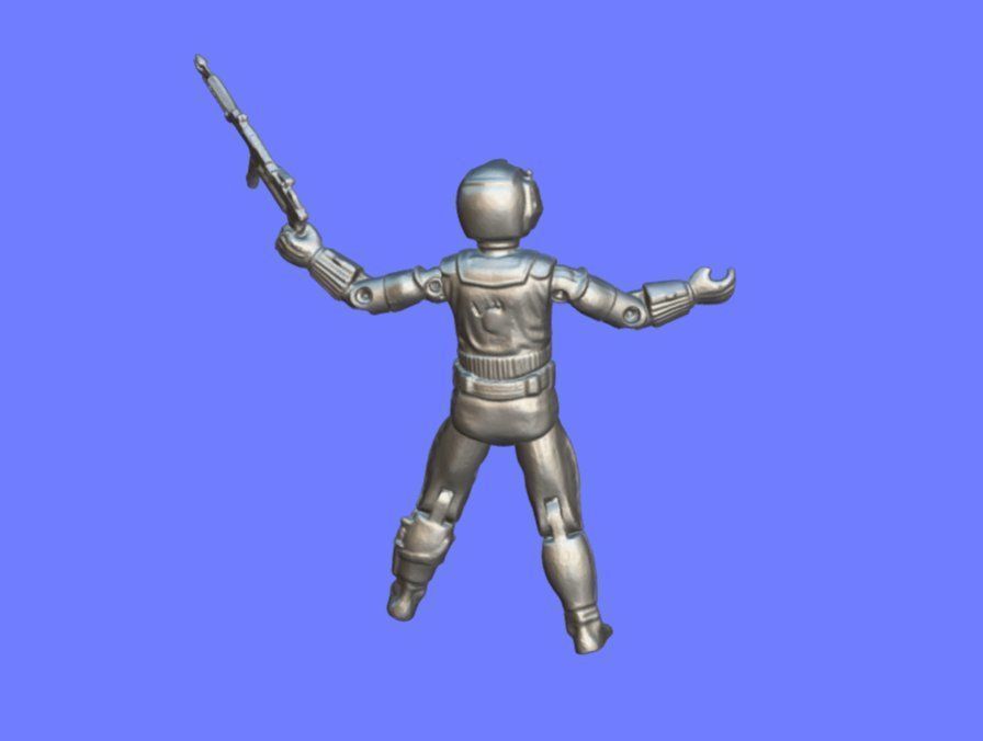 1985 GI-JOE COBRA-FROGMAN - 3D SCAN 3D print model_8