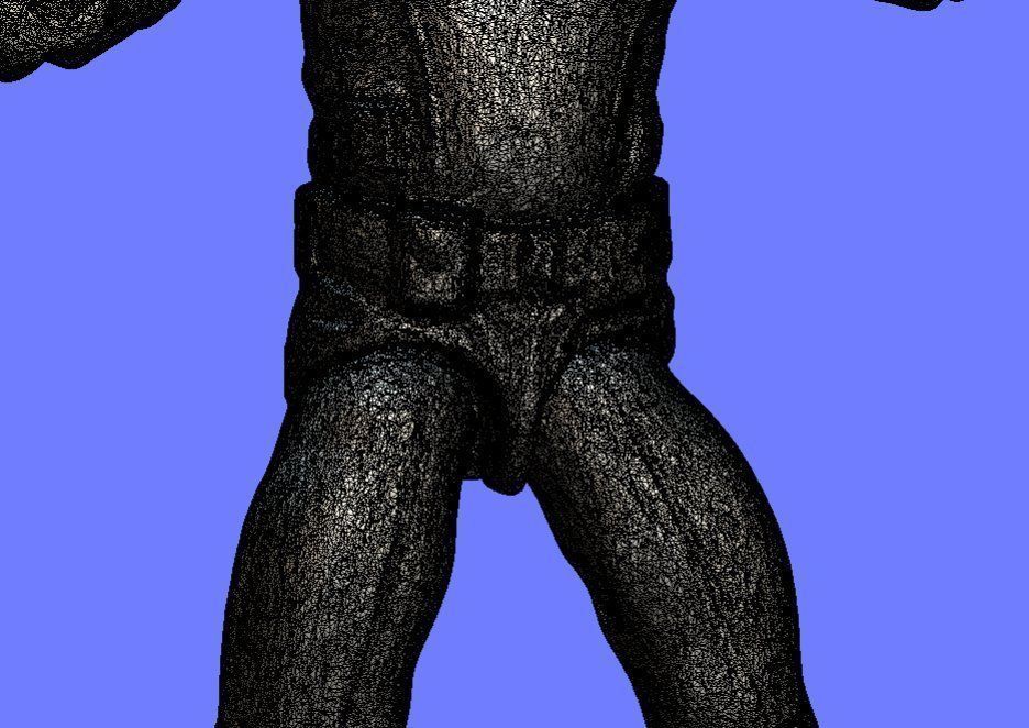 1985 GI-JOE COBRA-FROGMAN - 3D SCAN 3D print model_12