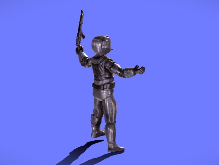 1985 GI-JOE COBRA-FROGMAN - 3D SCAN 3D print model_3