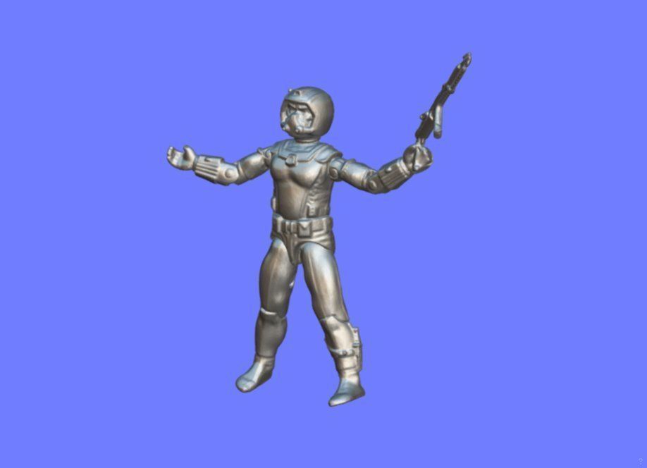 1985 GI-JOE COBRA-FROGMAN - 3D SCAN 3D print model_6