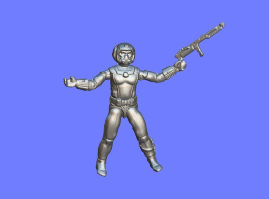 1985 GI-JOE COBRA-FROGMAN - 3D SCAN 3D print model_5