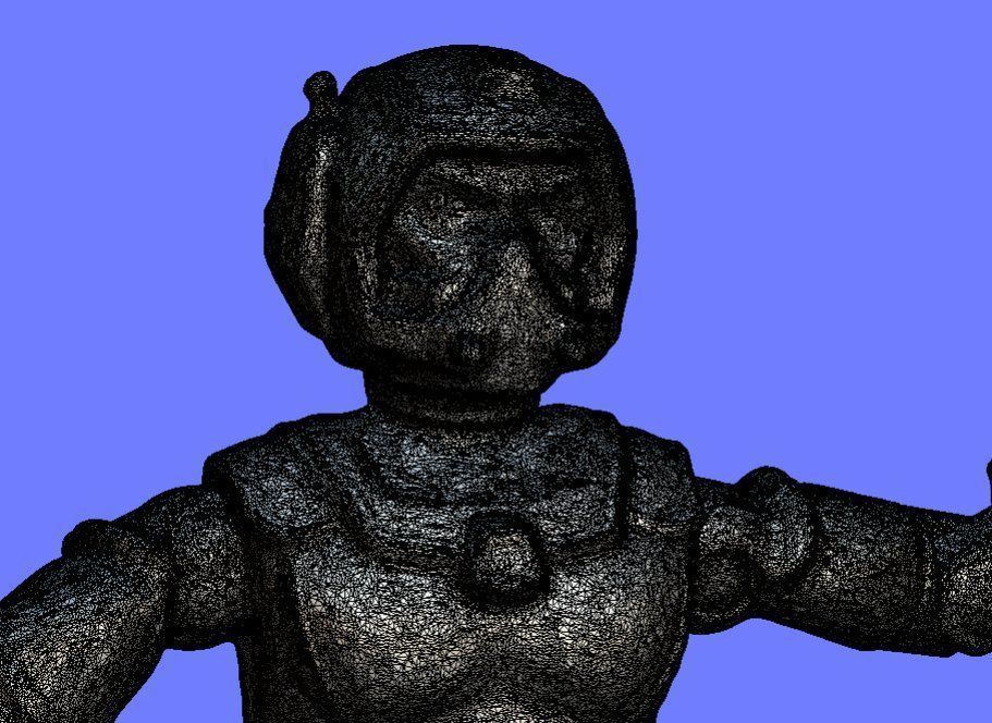 1985 GI-JOE COBRA-FROGMAN - 3D SCAN 3D print model_11