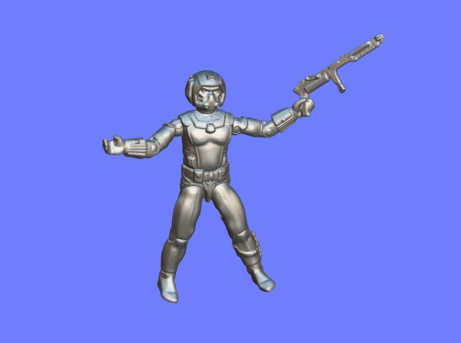 1985 GI-JOE COBRA-FROGMAN - 3D SCAN 3D print model_9