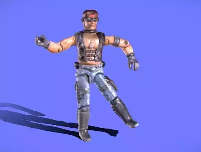 1985 GI-JOE DREADNOK - 3D SCAN