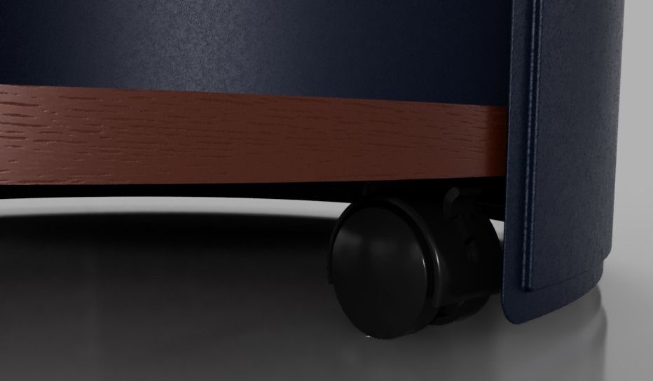 Camerich Harmon Round Coffee Table 3D model_4