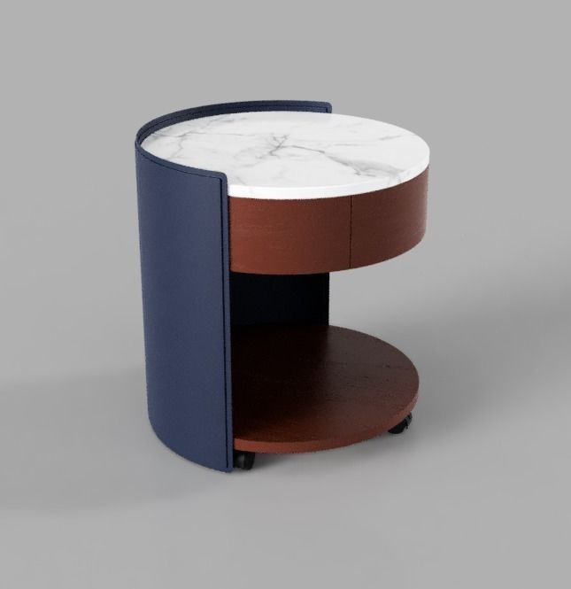 Camerich Harmon Round Coffee Table 3D model_5