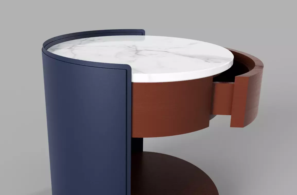 Camerich Harmon Round Coffee Table 3D model