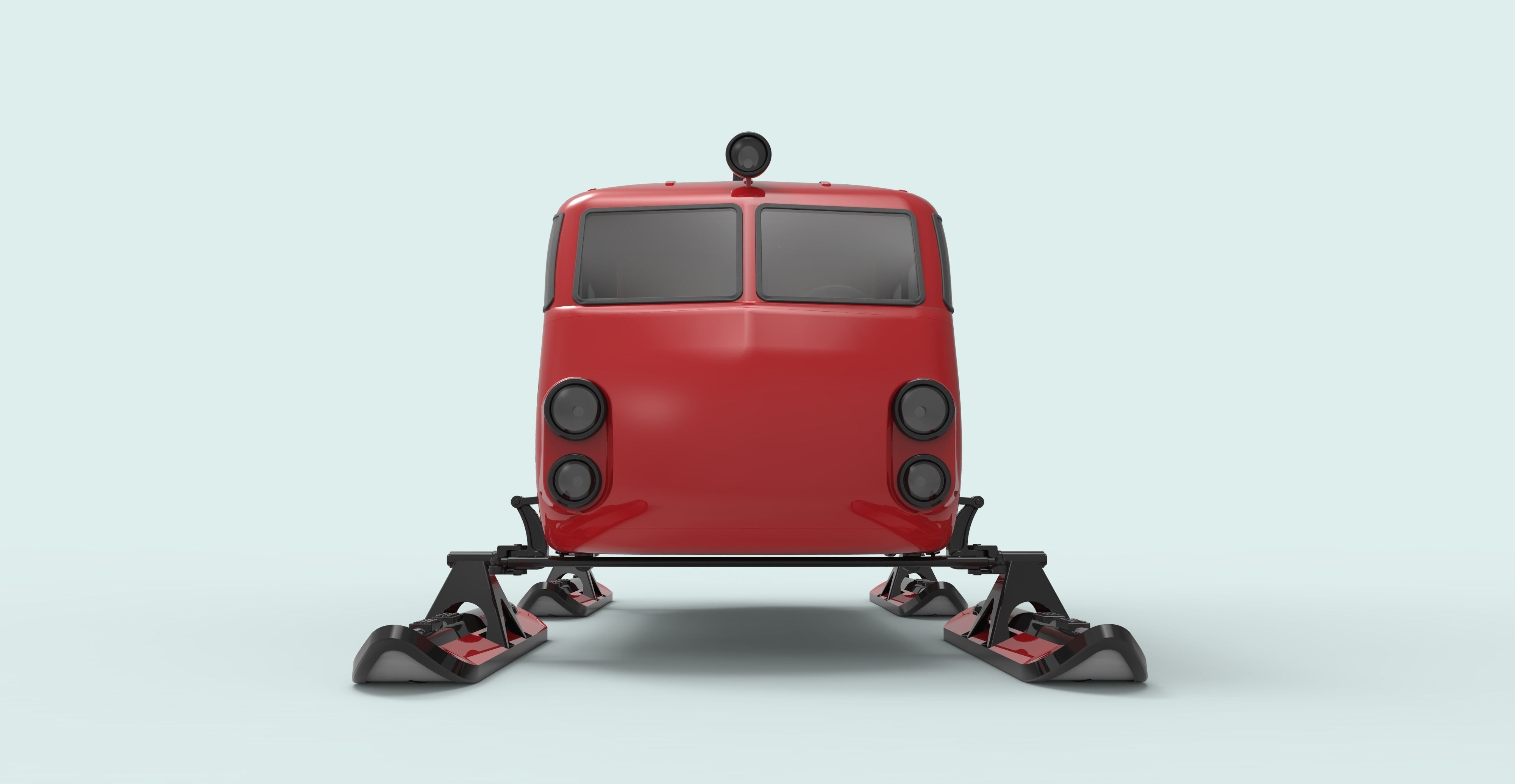 Aerosleds Ka-30 3D model_5