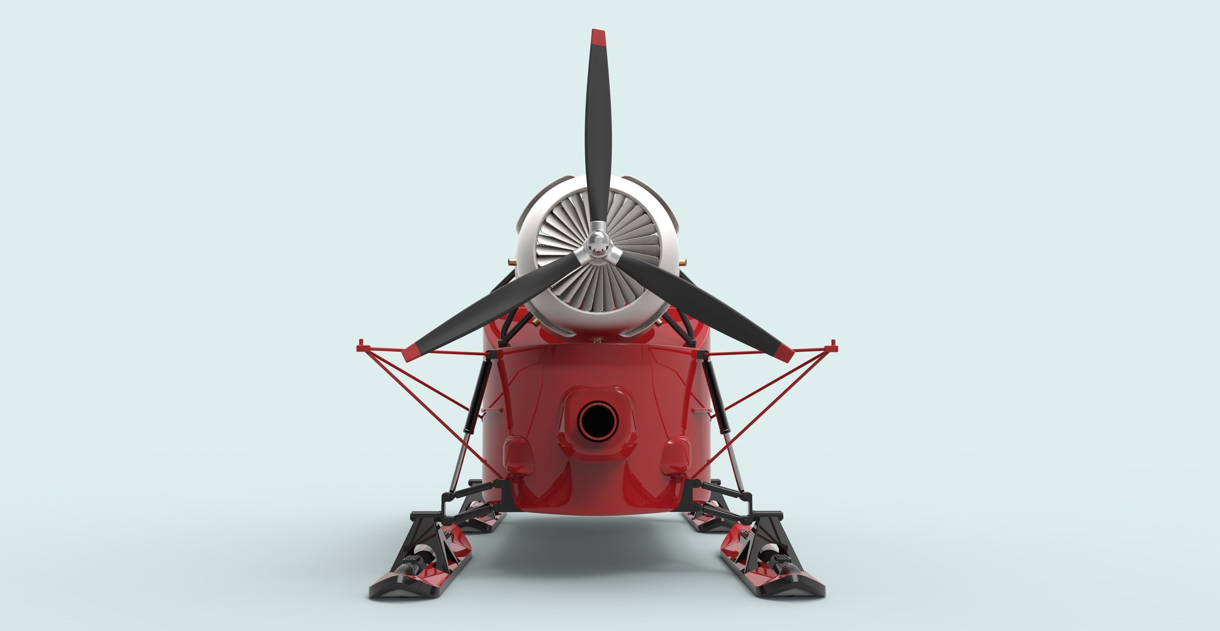 Aerosleds Ka-30 3D model_11