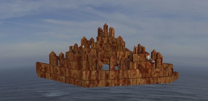 Castle model Toy 3D model