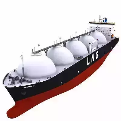 LNG Tanker - 01 - 3D model