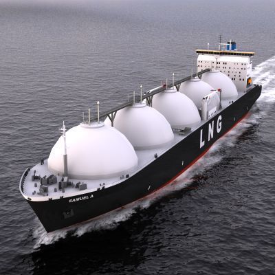 LNG Tanker - 01 - 3D model_6