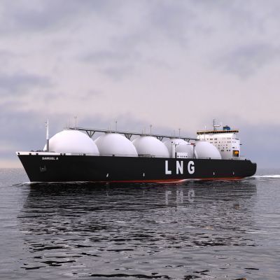 LNG Tanker - 01 - 3D model_8