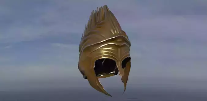 Bronze Helmet 3D model