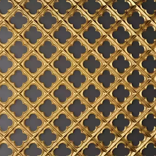 Panel lattice grille 3D 58 3D model