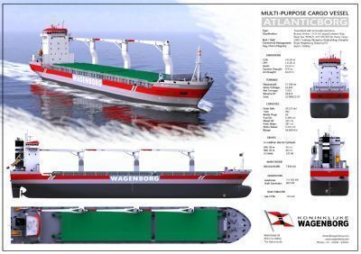 Multi-Purpose Cargo Vessel - 01 - 3D model_11