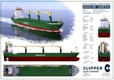 Multi-Purpose Cargo Vessel - 01 - 3D model_10