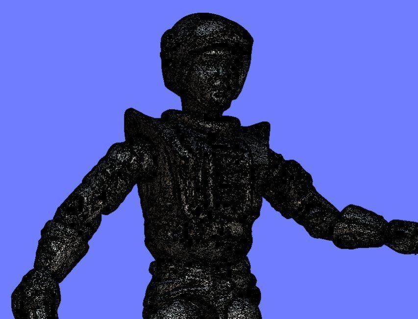 1994 GI-JOE Aguia-Comando - 3D SCAN 3D print model_9