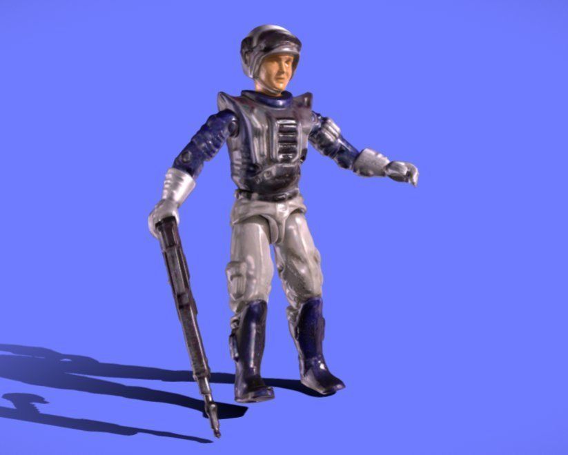 1994 GI-JOE Aguia-Comando - 3D SCAN 3D print model_4