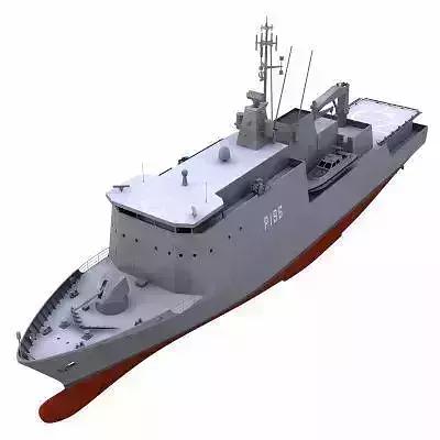 Offshore Patrol Vessel - 01 - 3D model