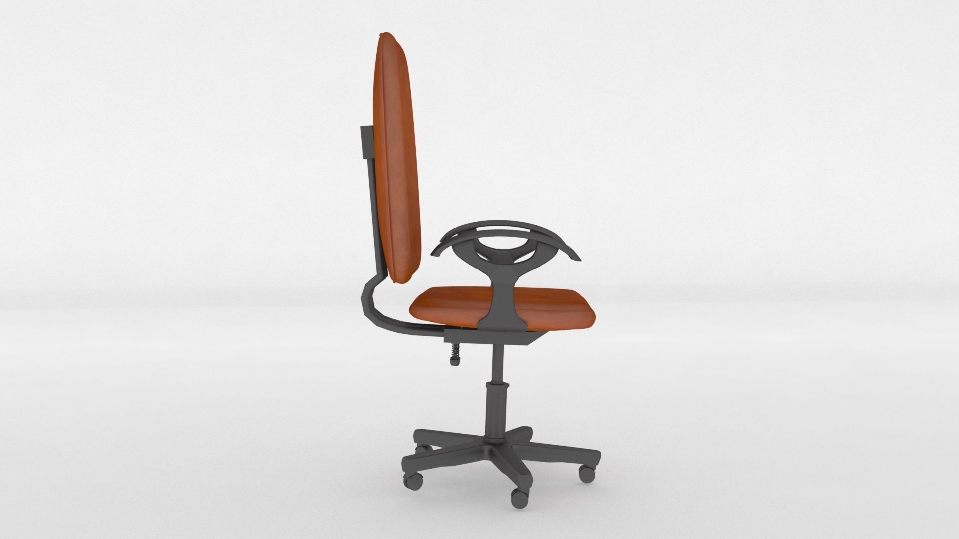Chair model 2 office 3D model_1