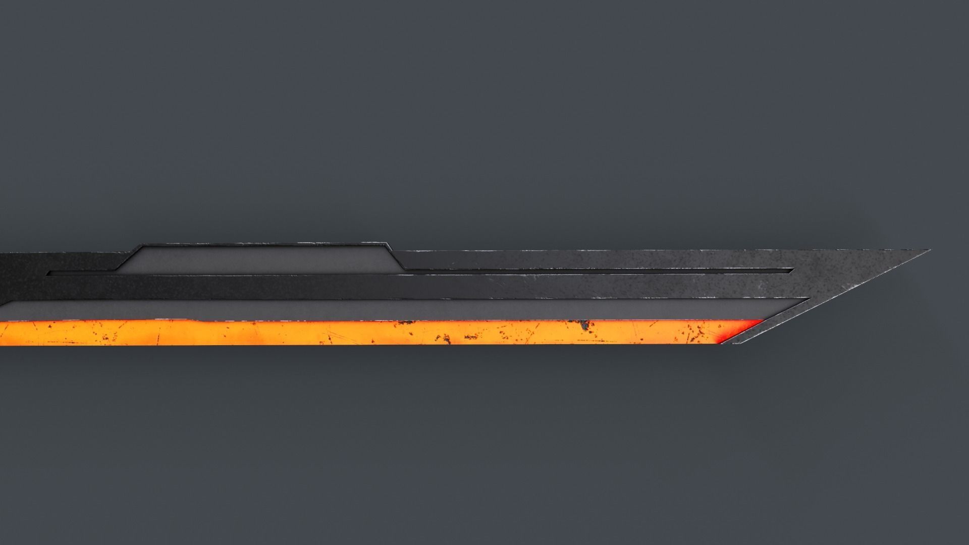 Sci-Fi Sword V7 Low-poly 3D model_25