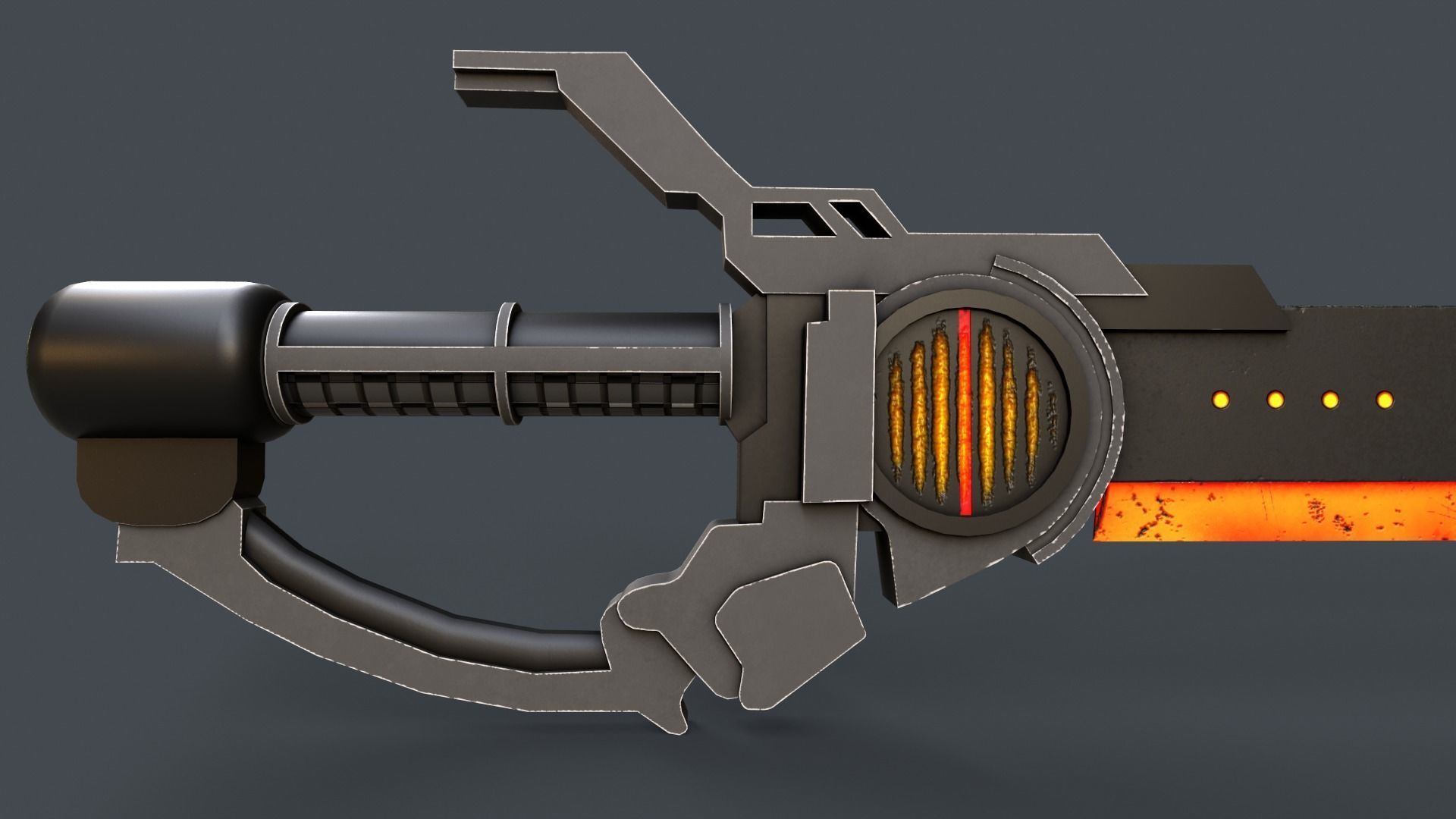 Sci-Fi Sword V7 Low-poly 3D model_6