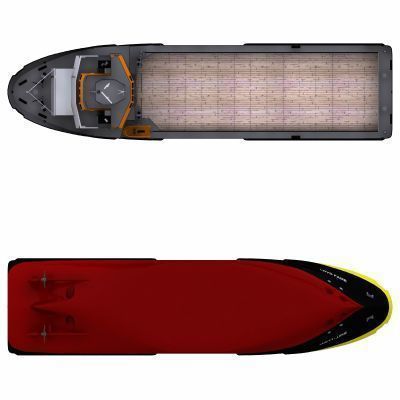 Platform Supply Vessel - 01 - 3D model_4