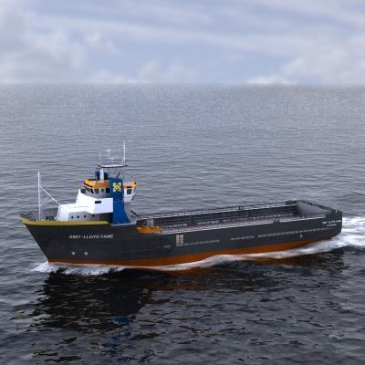 Platform Supply Vessel - 01 - 3D model_9