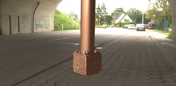 Alien Pillar 3D model