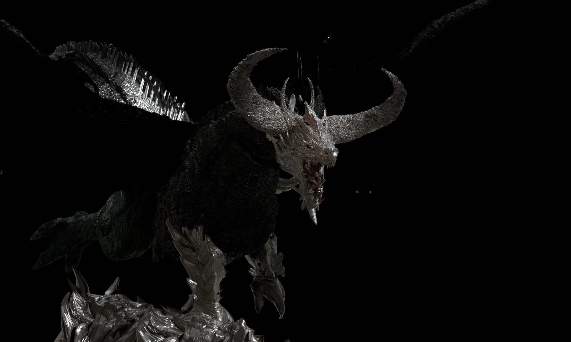 Dragon Hybrid 3D model_3