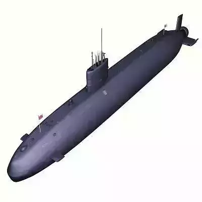 Submarine - Trafalgar Class - 3D model