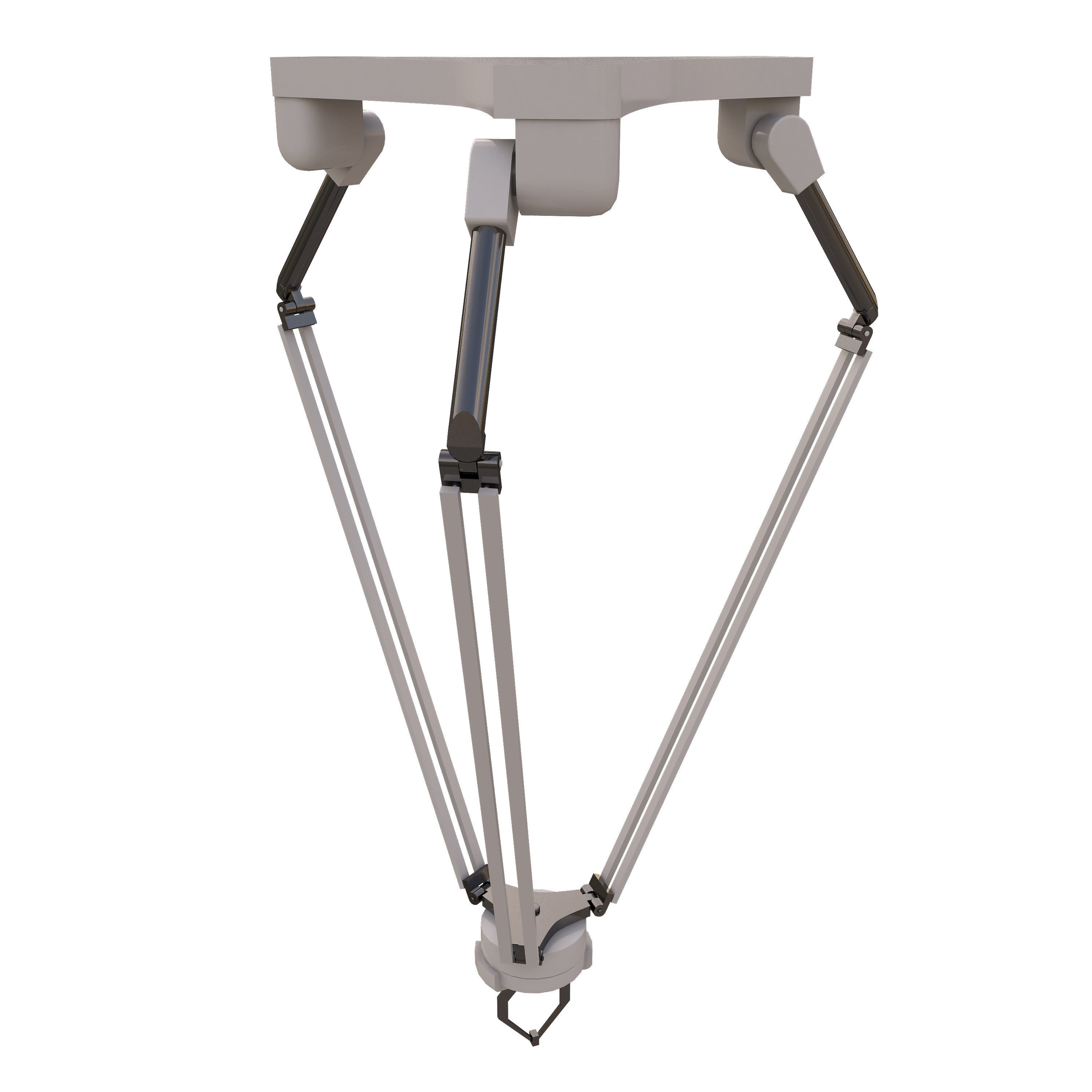 Robot Delta 3D model_4