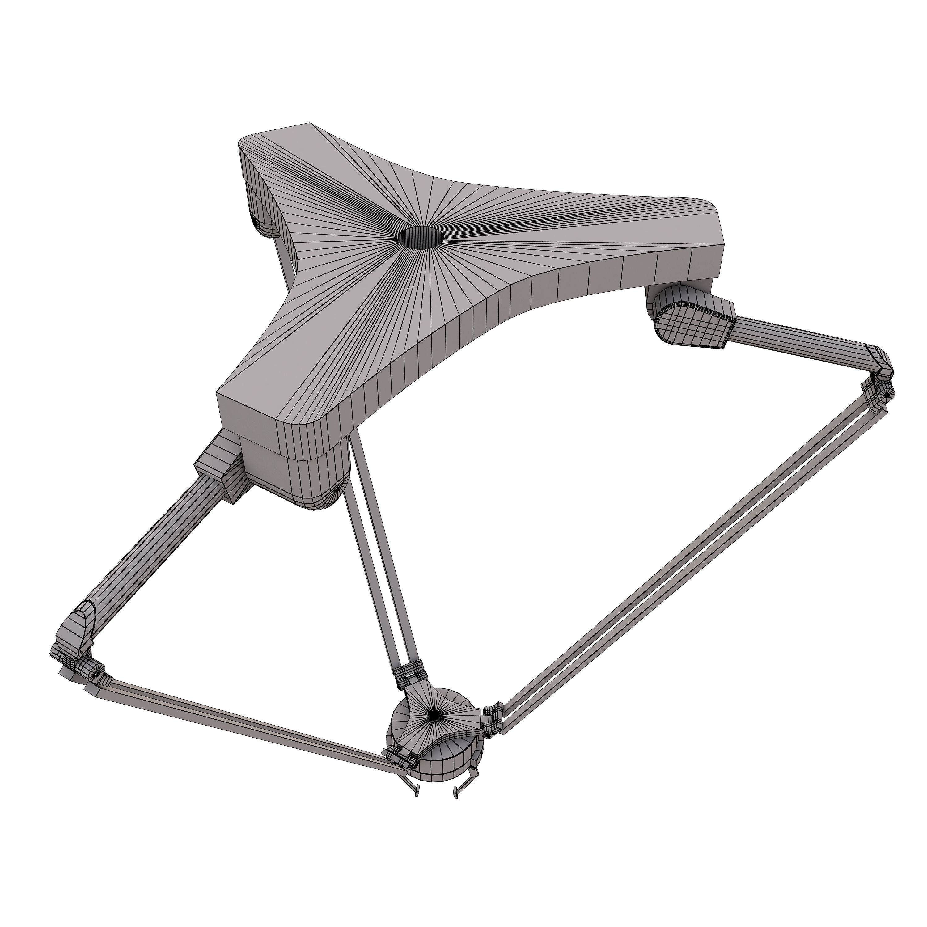 Robot Delta 3D model_6