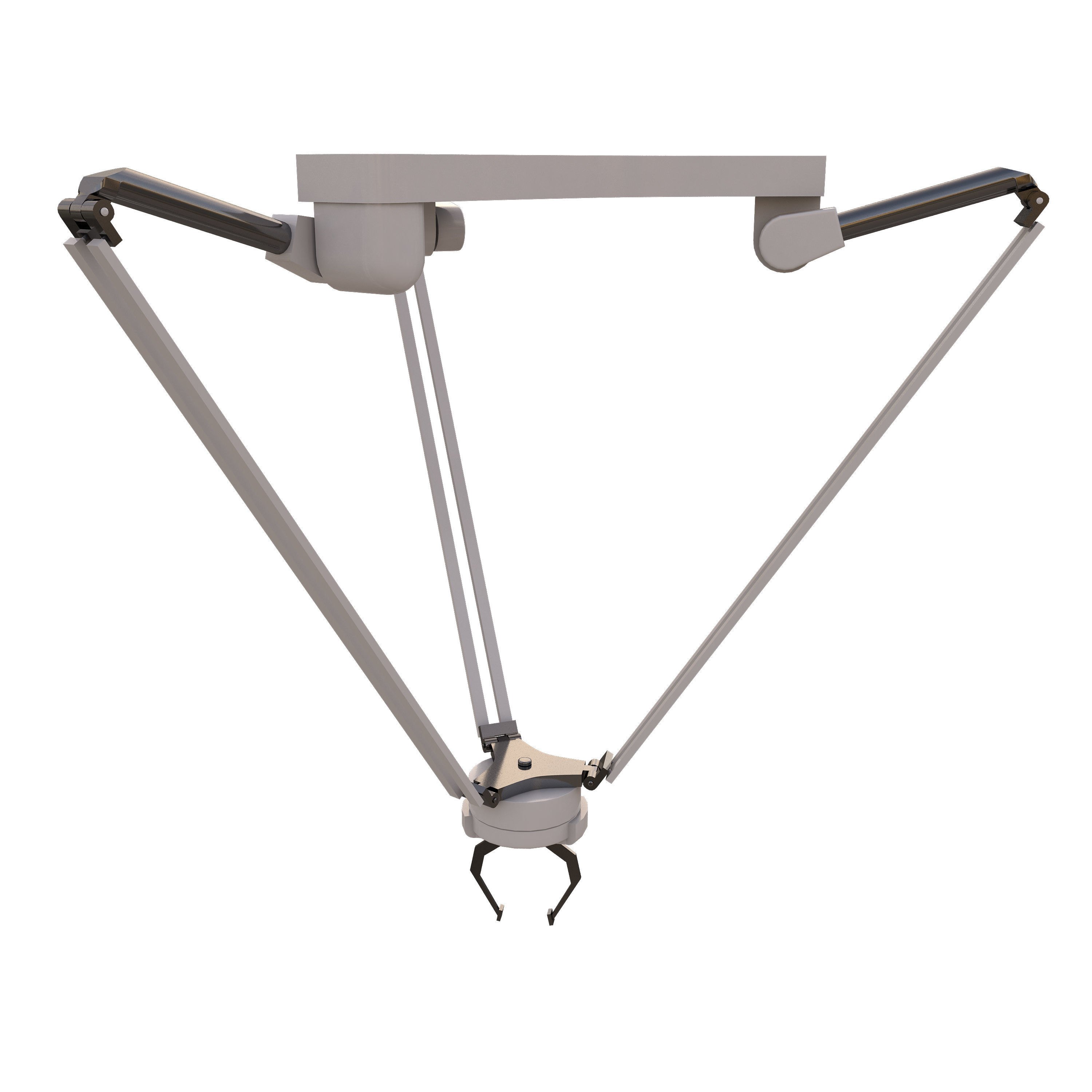 Robot Delta 3D model_3