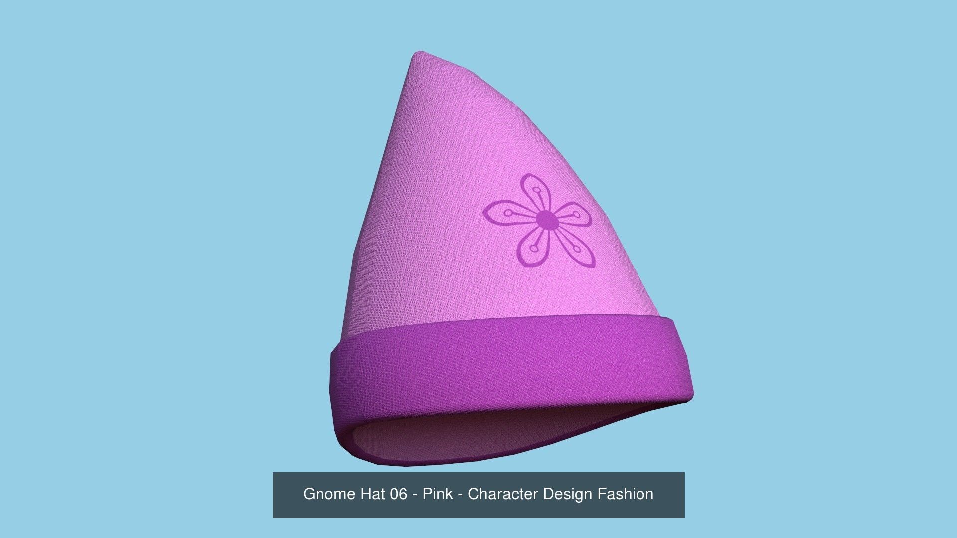 08 Gnome Hat Collection - Character Design Fashion _6