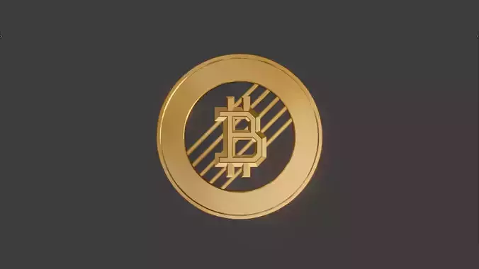 BitCoin gold coin