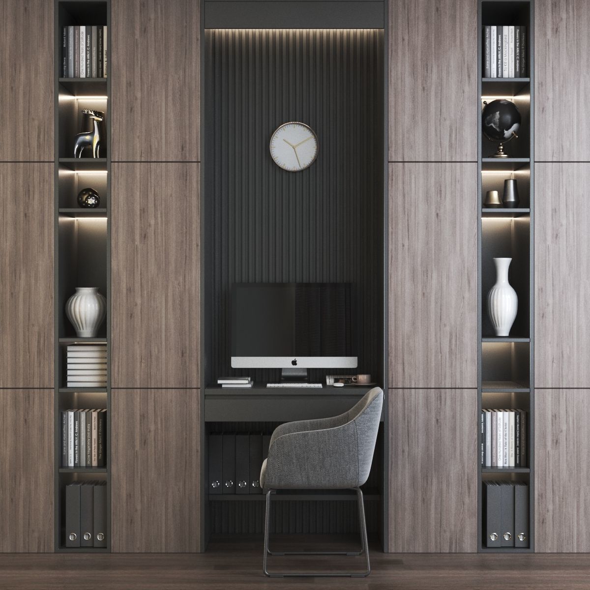 Furniture composition 6 3D model_3