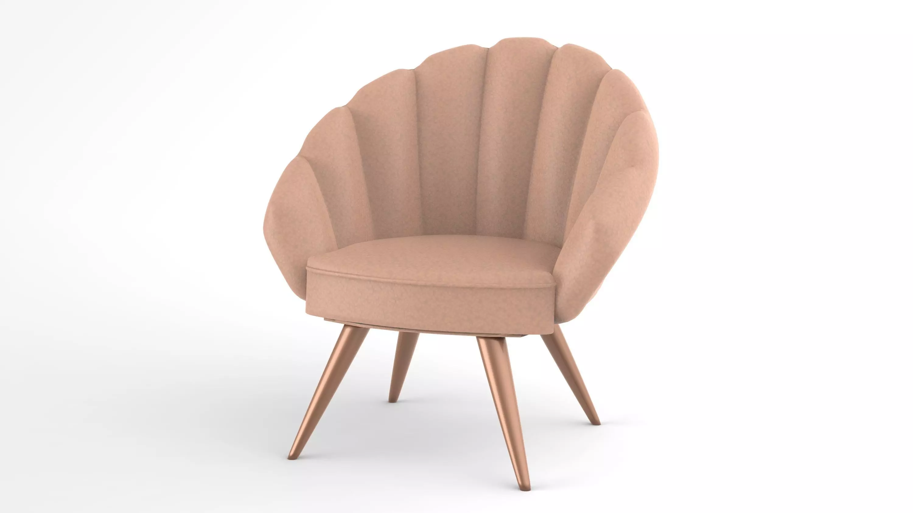 Armchair for Doll House 3D Print Model 3D print model_0