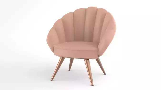 Armchair for Doll House 3D Print Model 3D print model