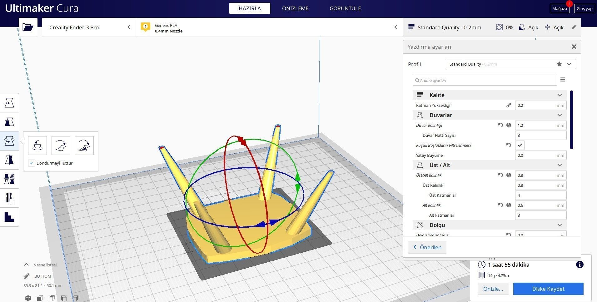 Armchair for Doll House 3D Print Model 3D print model_2
