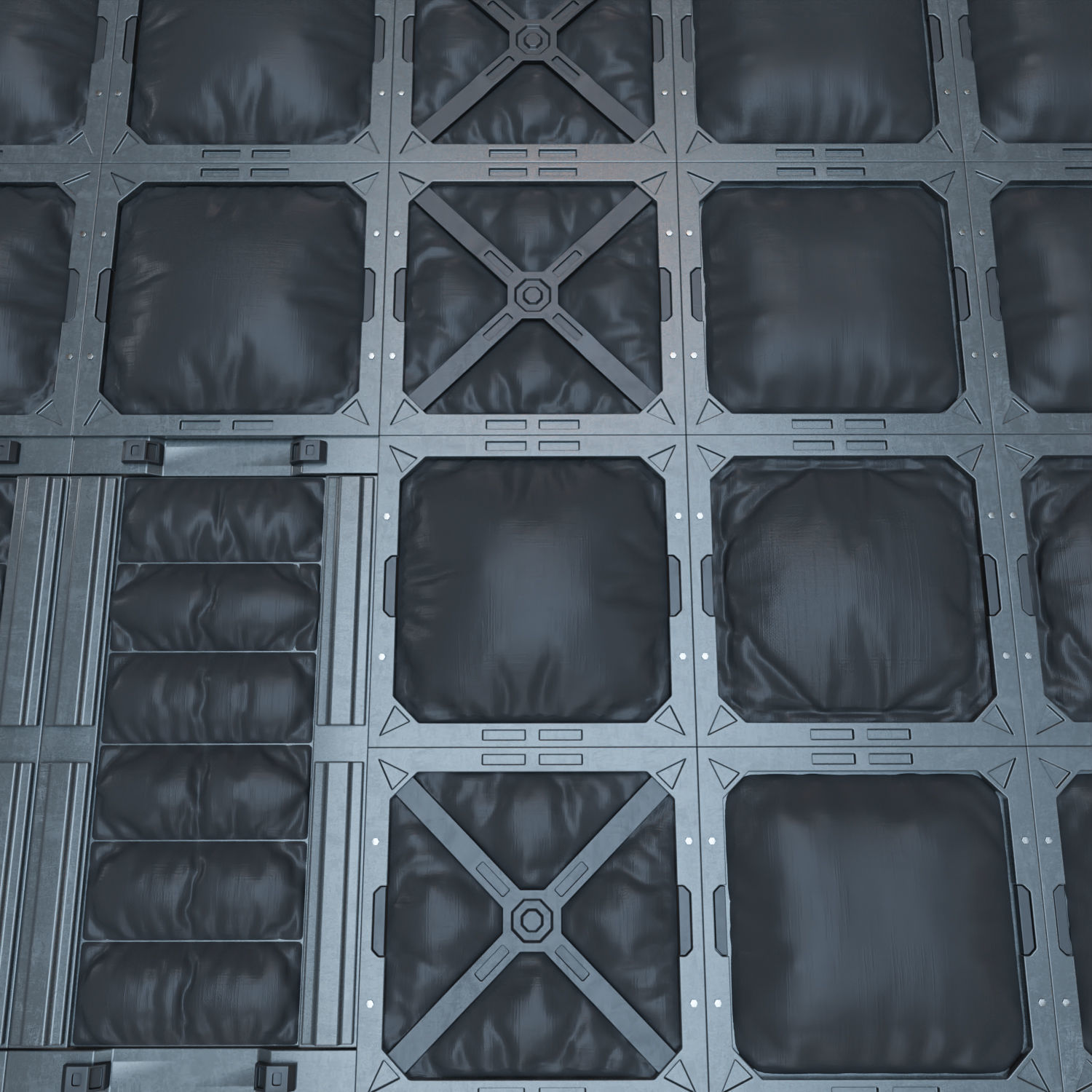 Sci-Fi Panels Collection 3D model_2