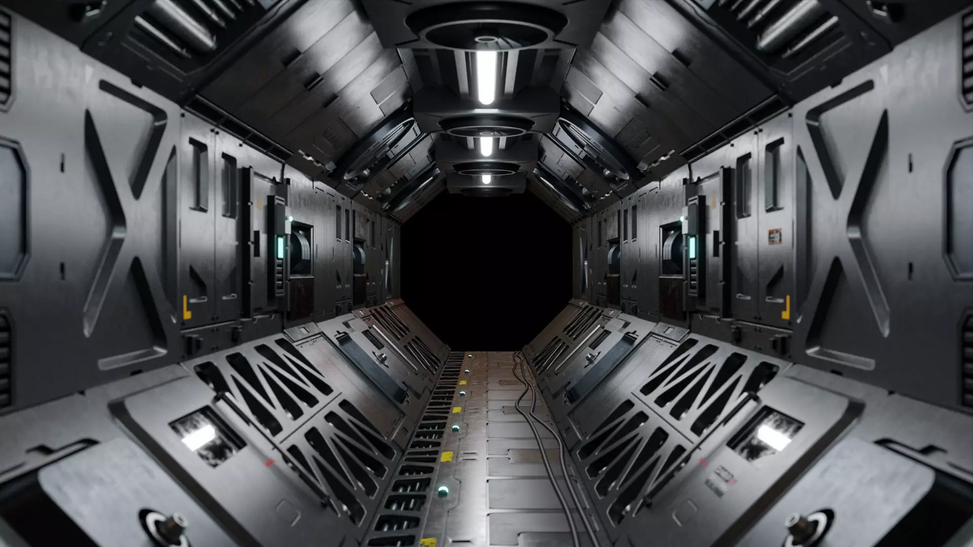 Sci-Fi Panels Collection 3D model_0