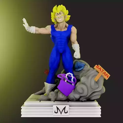 Majin Vegeta - Dragon Ball Z 3D print model