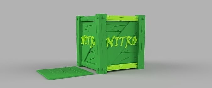 HUCHA NITRO CRASH BANDICOOT MONEYBOX ALCANCIA 3D print model